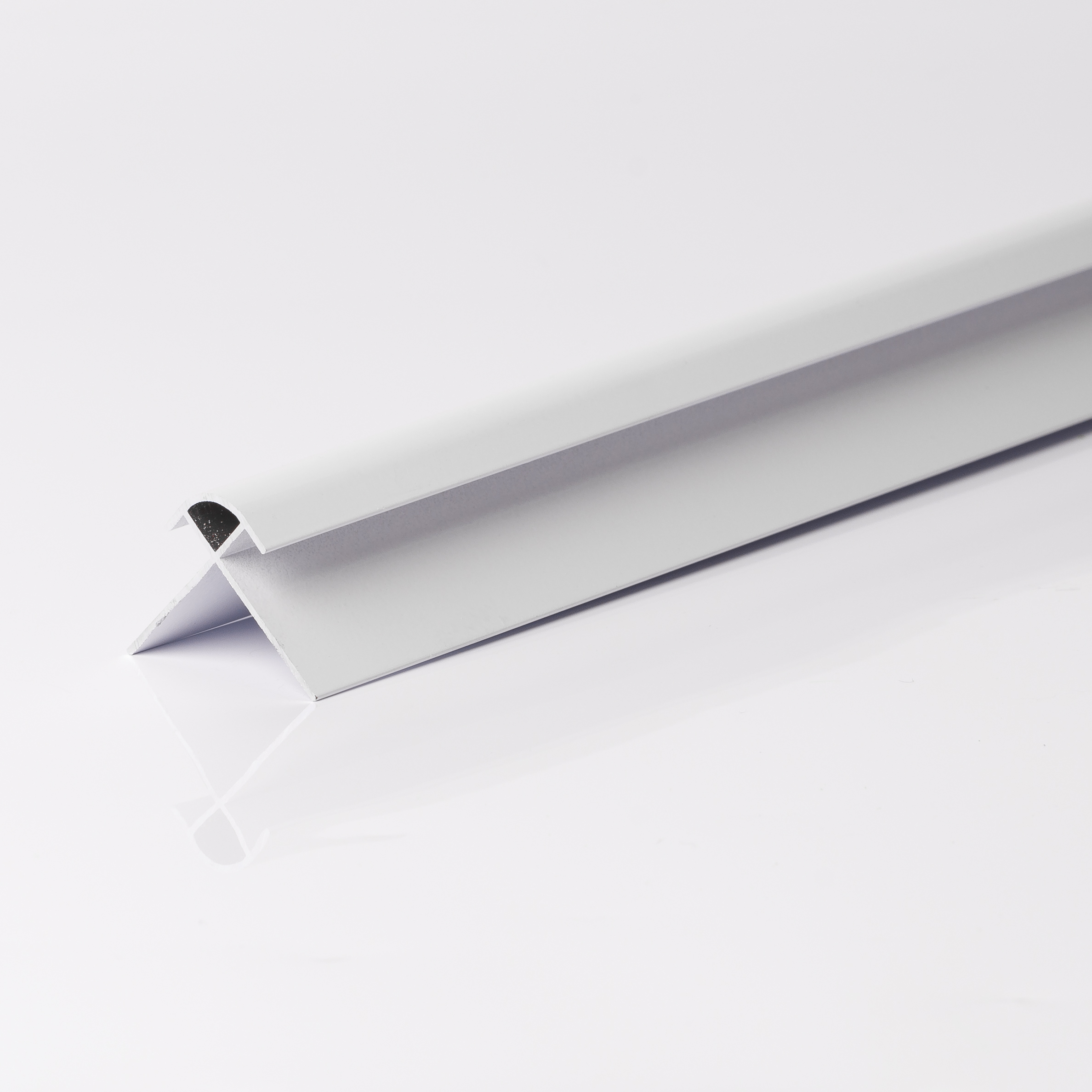 White Aluminium 10mm Trims